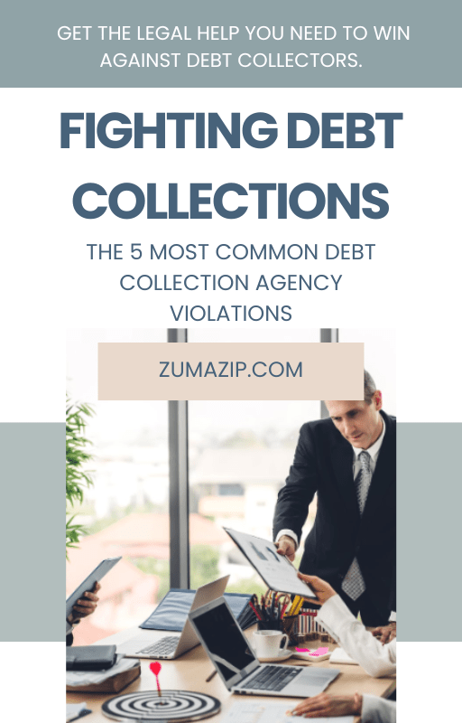 Fighting Back Against Debt Collectors That are Harassing You - ZumaZip.com